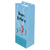 カイトサーフィン ワインギフトバッグ (正面アングル)