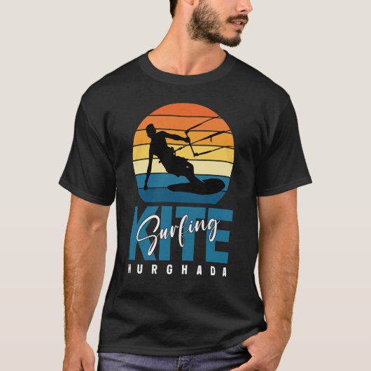 カイトサーフィンHurghada Tシャツ (正面)