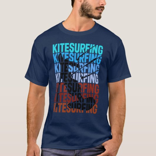 カイトサーフィンTシャツ Tシャツ (正面)
