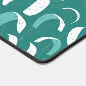 カイトサーフクールブルーホワイトカイトサーファー デスクマット (コーナー)