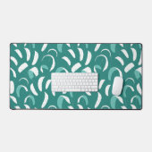 カイトサーフクールブルーホワイトカイトサーファー デスクマット (キーボード&マウス)