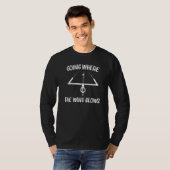 カイトサーフ男性へウィメンカイトサーフィン Tシャツ (正面フル)