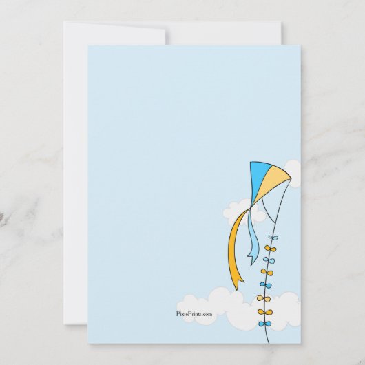 カイトスカイ招待状 招待状 (裏面)