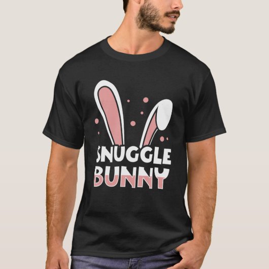 カイトスナグルバニーイースターデイアイディア Tシャツ (正面)