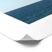 カイトセーリング実在自由 ポスター (角)