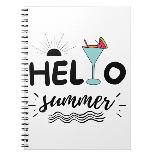 カイトハローサマービーチ ノートブック (正面)