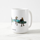 カイトボード/カイトサーフィン – Kite friends コーヒーマグカップ (正面右)