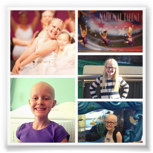 カイトリンの写真コラージュ フォトプリント            (正面)