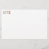 カイト紙 (裏面)