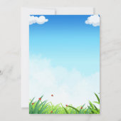 カイト誕生日招待状 招待状 (裏面)