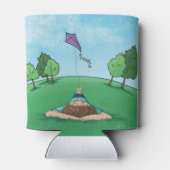 カイト飛んでいるクーラーボックス 缶クーラー (裏面)