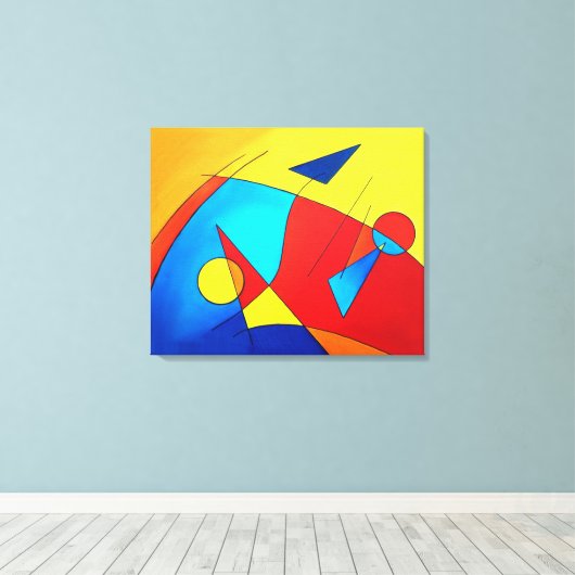 カイト キャンバスプリント (インサイチュ (ウッドフロア))