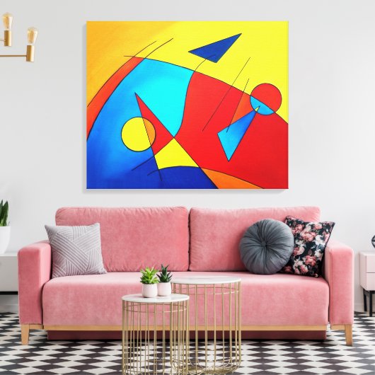 カイト キャンバスプリント (インサイチュ (リビング))