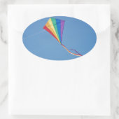 カイト 楕円形シール (バッグ)