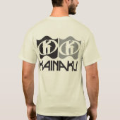カイナクベラキャンバステオーガニックィー Tシャツ (裏面)
