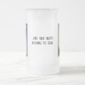 カイニールセンウーマンライディングポーラーベア フロストグラスビールジョッキ (中央)