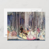 カイニールセンズイヴェンズ12踊りプリンセス ポストカード (正面/裏面)