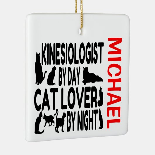 カイネシストが猫好カスタムき セラミックオーナメント (右)