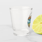 カイハルルビーチハワイヴィンテージ ショットグラス (左)