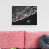 カイパーベルト物体に対する芸術家の概念 キャンバスプリント (インサイチュ (リビング))