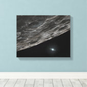 カイパーベルト物体に対する芸術家の概念 キャンバスプリント (インサイチュ (ウッドフロア))