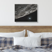 カイパーベルト物体に対する芸術家の概念 キャンバスプリント (インサイチュ (寝室))