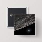 カイパーベルト物体に対する芸術家の概念 缶バッジ (正面&裏面)