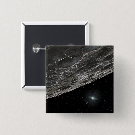 カイパーベルト物体に対する芸術家の概念 缶バッジ (正面&裏面)