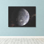 カイパーベルト物体 キャンバスプリント (インサイチュ (ウッドフロア))