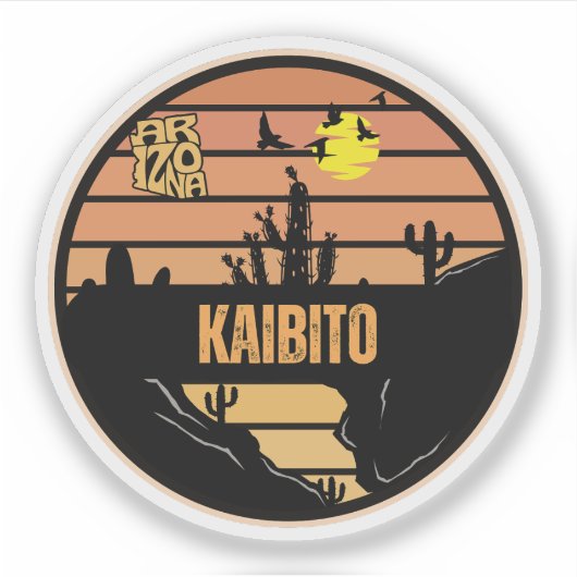 カイビト、アリゾナ州 シール (正面)
