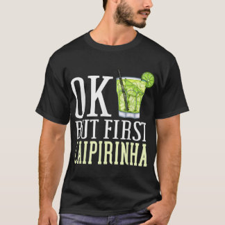 カイピリニャドリンクカクテルブラジル Tシャツ