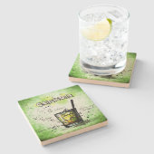 カイピリニャドリンクレシピ ストーンコースター (横)