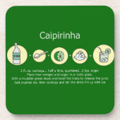 カイピリンハ（ブラジル飲料） コースター (正面)