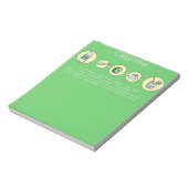 カイピリンハ（ブラジル飲料） ノートパッド (回転)