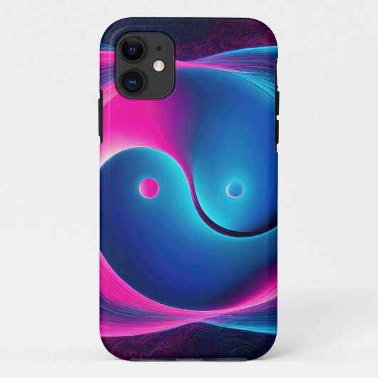 カイフュージョン:鮮やか陰陽エネルギー Case-Mate iPhoneケース (裏面)