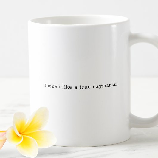 カイマおもしろいニア語もしYah Kyaanユウを聞感じく コーヒーマグカップ