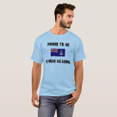 カイマンの島民があること誇りを持った Tシャツ (正面フル)