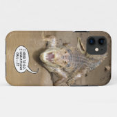 カイマンの文字の気球の電話箱 Case-Mate iPhoneケース (裏面(横))