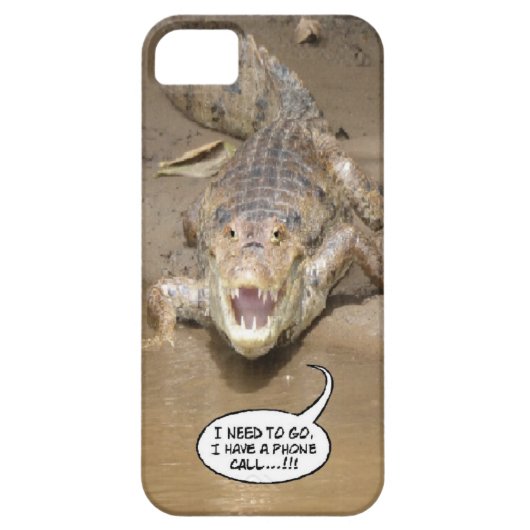 カイマンの文字の気球の電話箱 Case-Mate iPhoneケース (裏面)