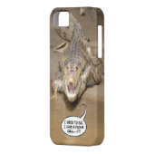 カイマンの文字の気球の電話箱 Case-Mate iPhoneケース (裏面左)