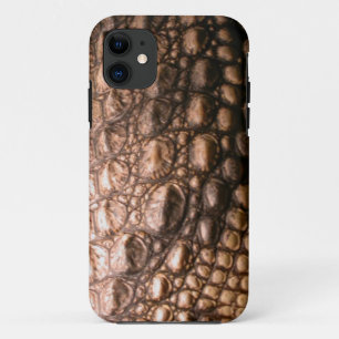 カイマンクロコダイル皮爬虫類iPhone 5ケース iPhone 11 ケース