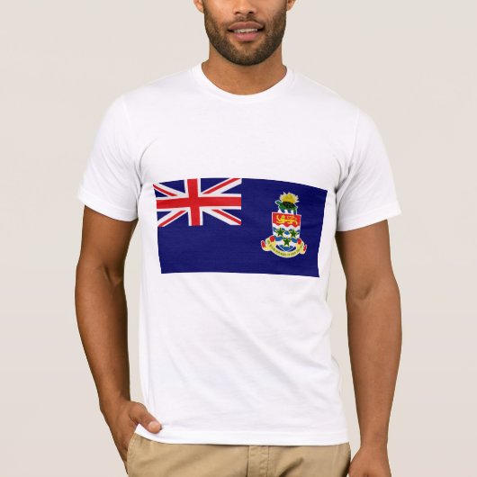 カイマン島の旗 Tシャツ (正面)
