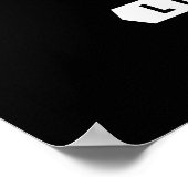 カイヤ名パーソナライズされた誕生日ギフト ポスター (角)