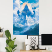 カイラサポスターのシヴァ卿 ポスター (ホームオフィス)