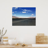 カイラシュ山への道にチベット高原ハイウェイ ポスター (キッチン)