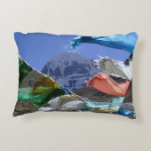 カイラシュ、聖山、チベット – ヒマラヤ アクセントクッション (裏面)