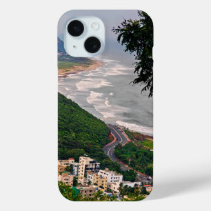 カイラスギリから見たヴィシャーカパトナムの海岸 iPhone 15ケース