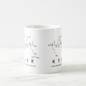 カイラーペプチド名mug コーヒーマグカップ (中央)