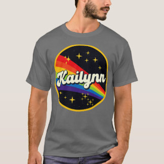 カイリンレインボーイン宇宙ヴィンテージスタイル Tシャツ