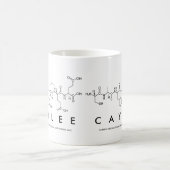 カイリーのペプチド名mug コーヒーマグカップ (中央)